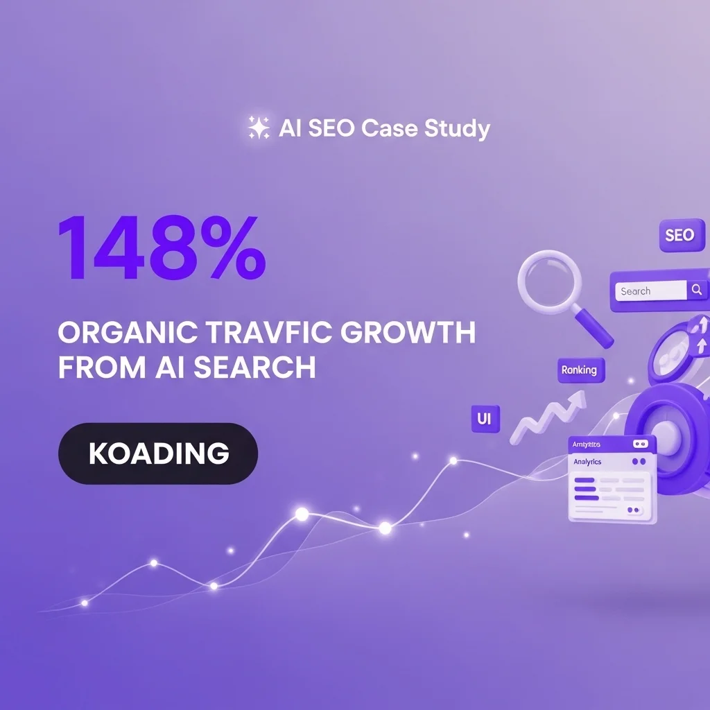 AI SEO Case Study Results Dashboard