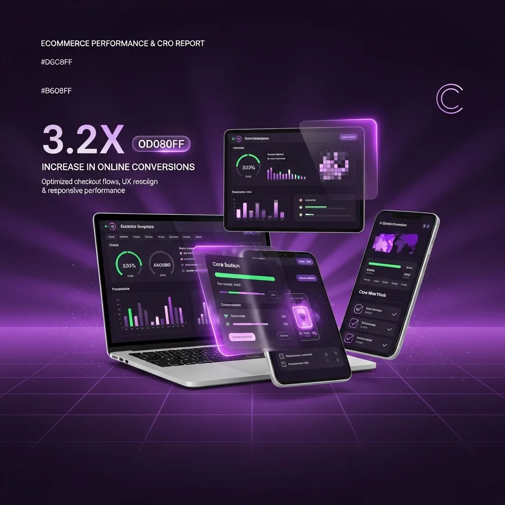 AI SEO Case Study Results Dashboard